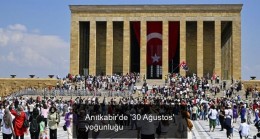 Anıtkabir’de ’30 Ağustos’ yoğunluğu