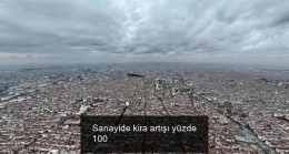 Sanayide kira artışı yüzde 100