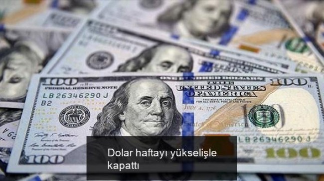 Dolar haftayı yükselişle kapattı