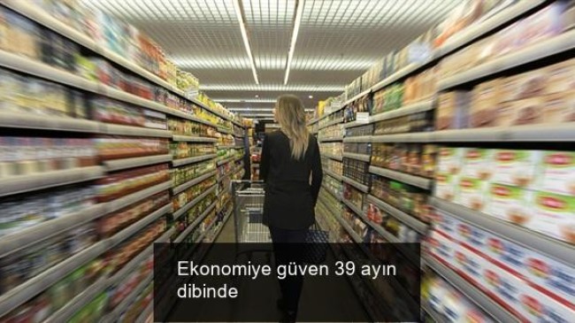 Ekonomiye güven 39 ayın dibinde